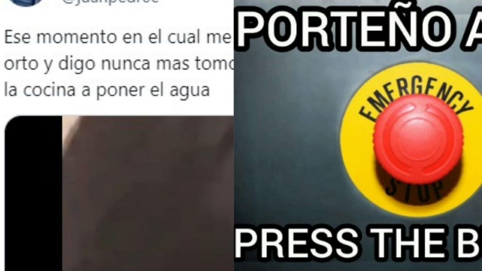 Cont� en X que le agarr� la "p�lida del mate" y los usuarios lo "deliraron".