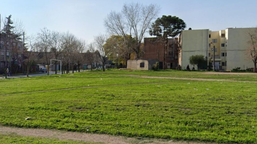 Acá, en esta zona, se produjo el crimen del ex presidiario.