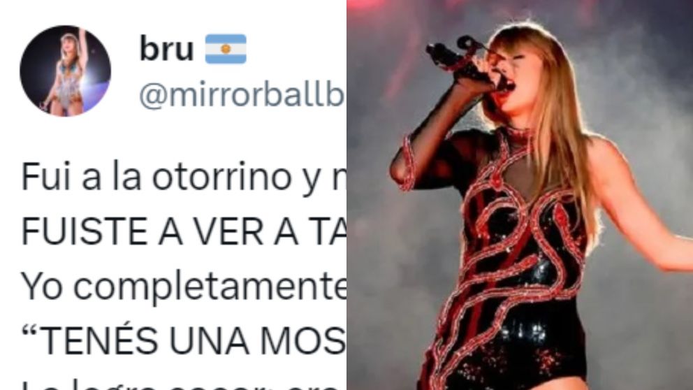 Fue al otorrino y le encontraron un extra�o objeto relacionado con Taylor Swift en el o�do.