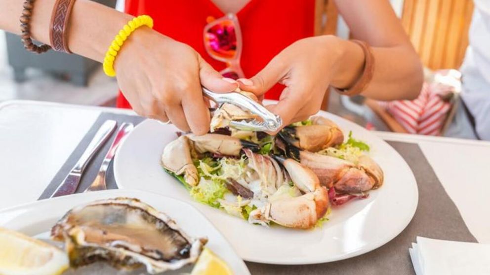 El abultado ticket que debieron pagar unos turistas por comer mariscos (Imagen ilustrativa).