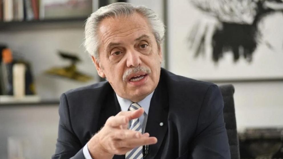 El presidente Alberto Fernández (Archivo).