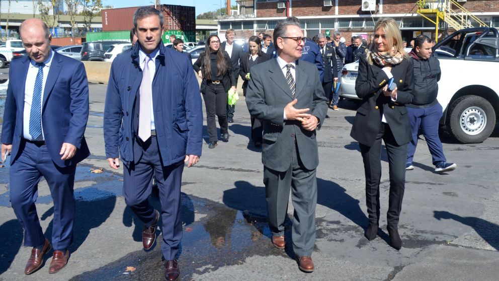 Guillermo Michel presentó el balance de su gestión en la Aduana.