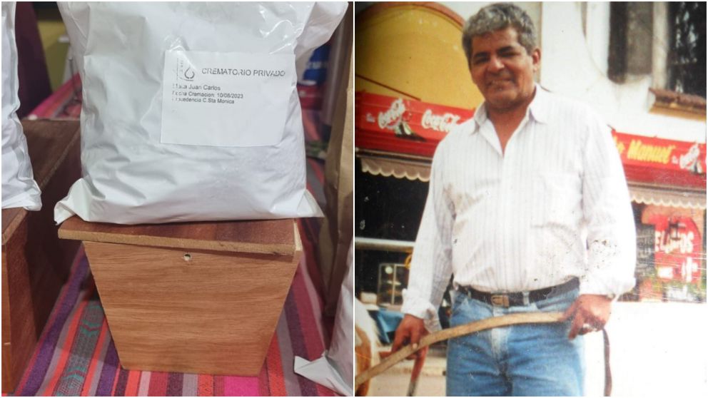 La mujer quería cumplir el último deseo de su marido.