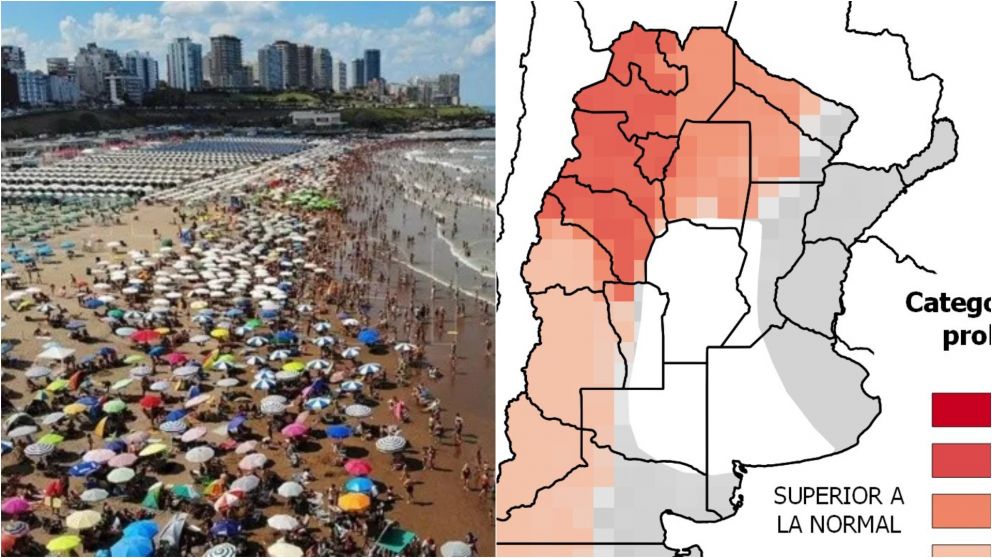 El Servicio Meteorológico Nacional anticipó un verano más "agradable" para Buenos Aires y la Costa Atlántica