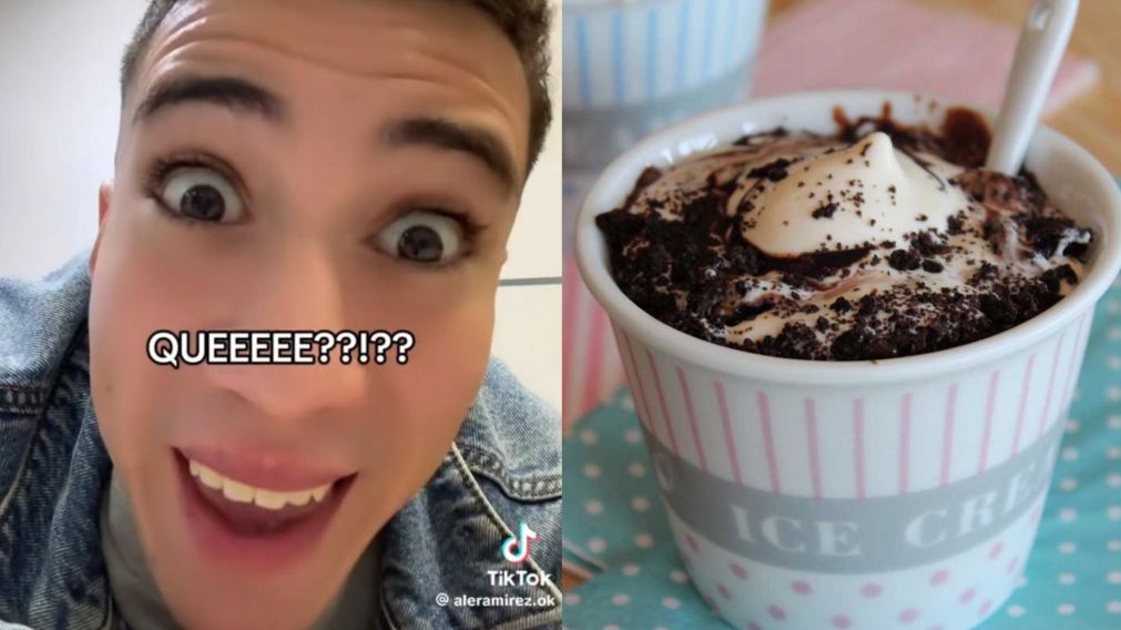 A este joven argentino le regalaron un helado en España por una extraña razón.