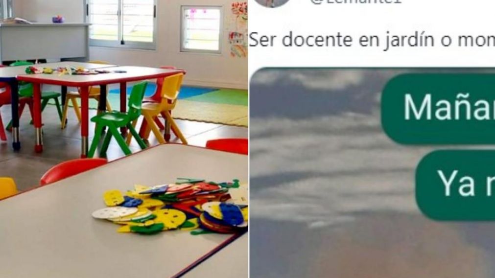Docente envió un divertido mensaje con una situación que vivió en el jardín y aparecieron miles de anécdotas similares.