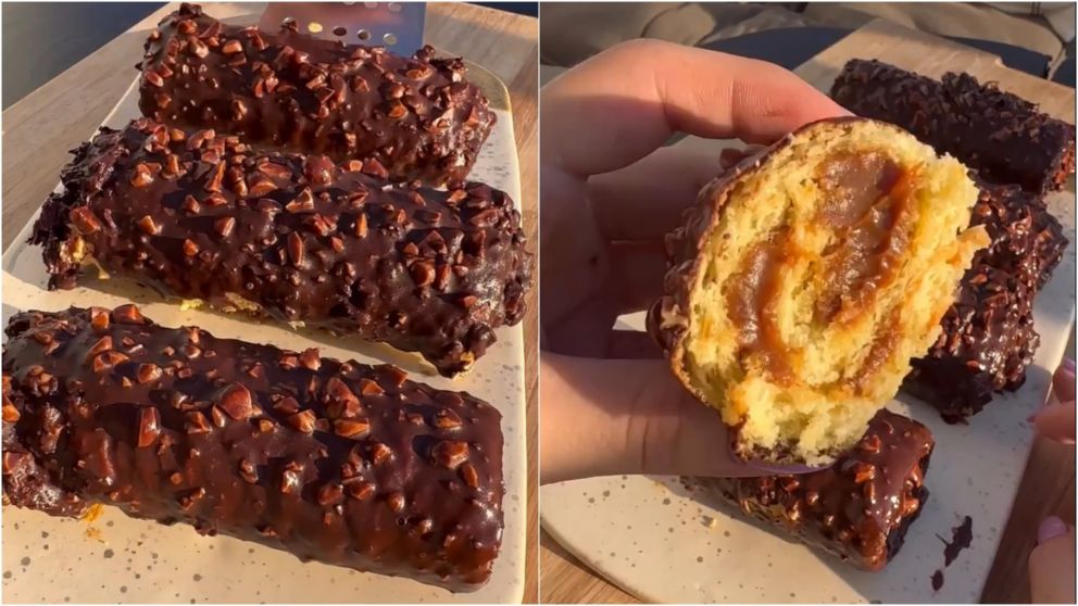 Con pocos ingredientes y en un ratito, minirolls para acompañar el mate. (Foto: captura "kulinaria.recetas")
