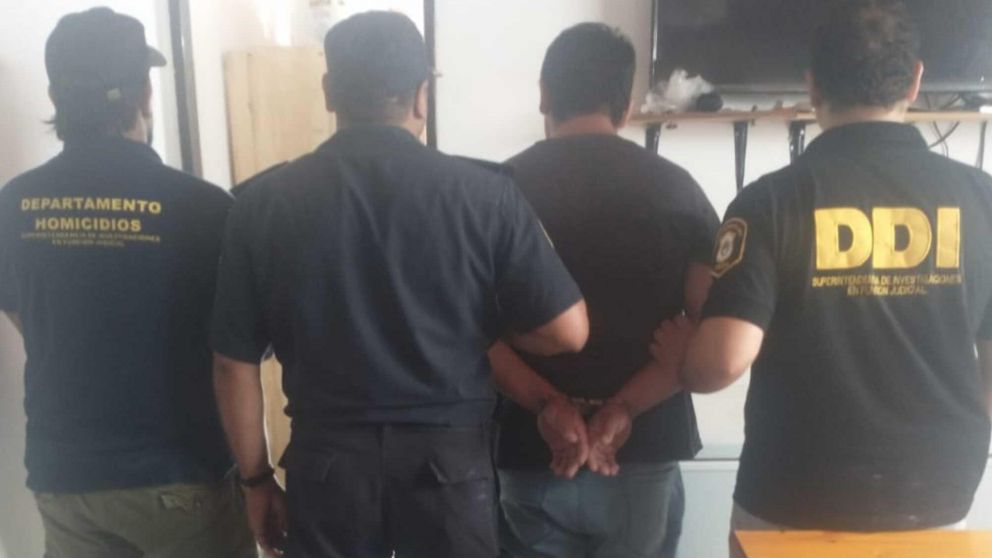 El sujeto detenido por el femicidio de Magali Gomez.