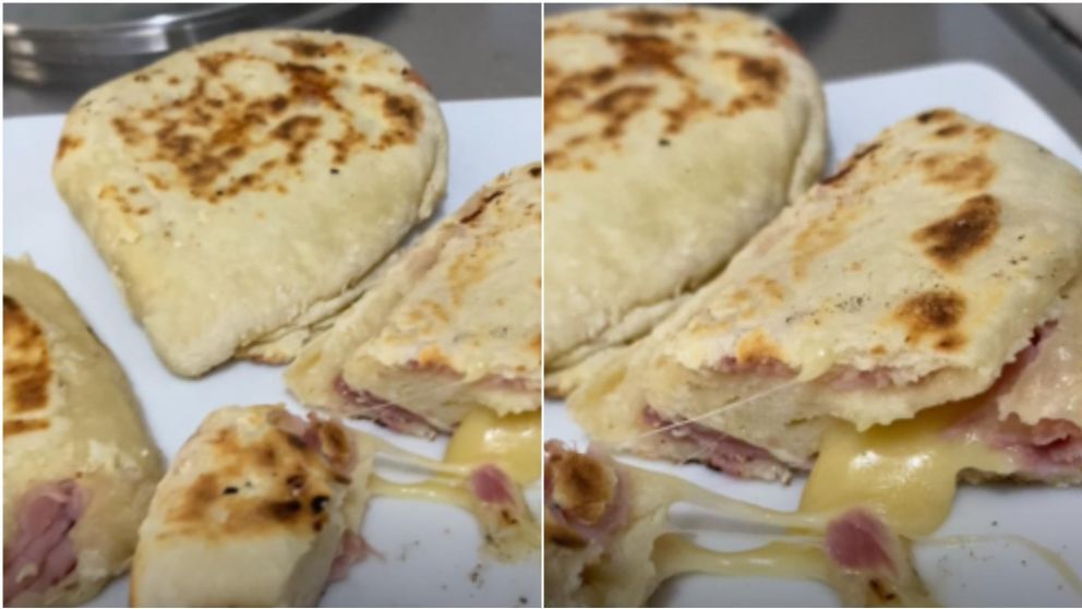 La mejor y m�s simple receta de pancitos rellenos sin horno.