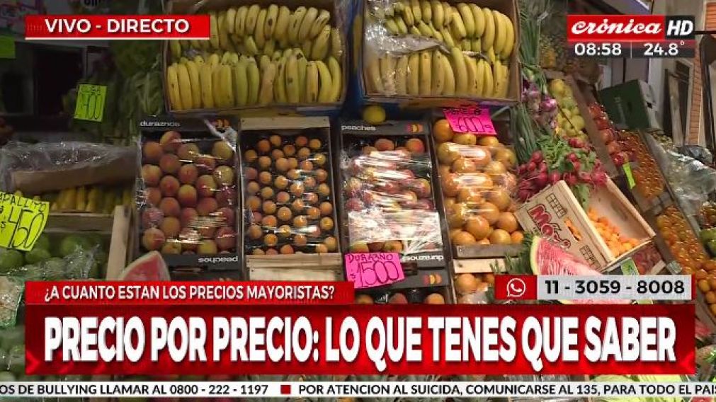 �Cu�les son las frutas y verduras que bajaron de precio?
