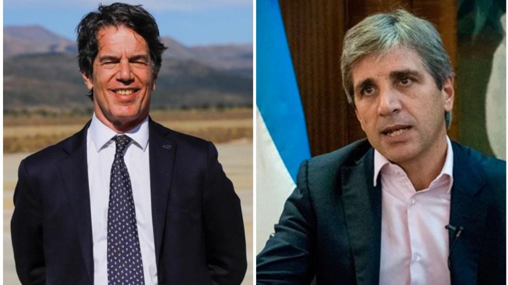 Nicolás Posse y Luis Caputo.
