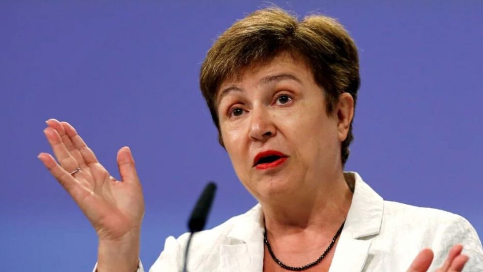 Kristalina Georgieva habló sobre la situación de Argentina.