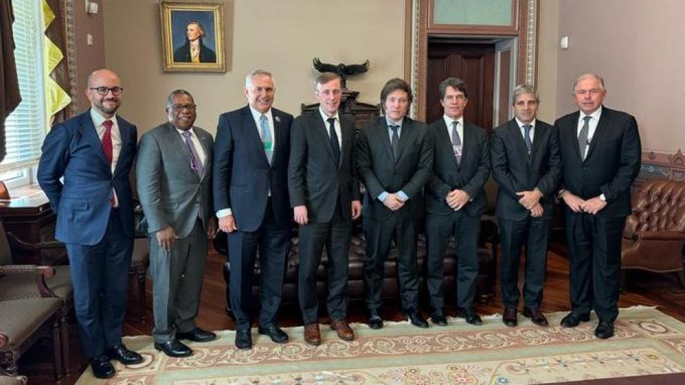 Milei celebró la reunión con un asesor clave de Biden.