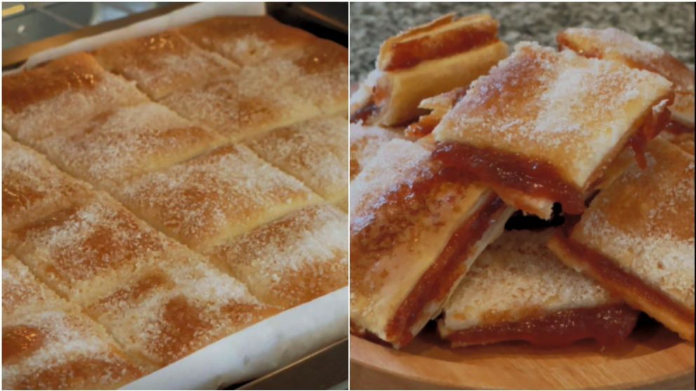 Receta de "membrillitos" con masa de tarta: una opción rica y fácil.