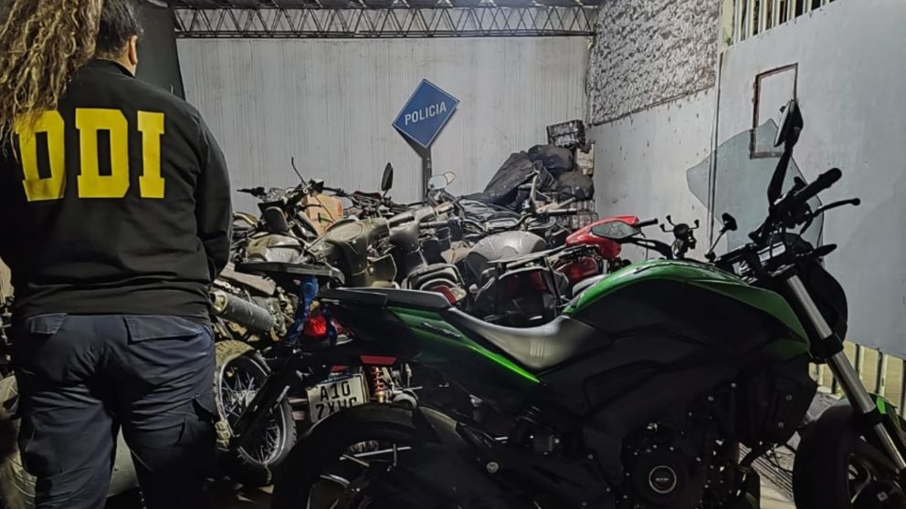 Esta es la motocicleta que fue utilizada por los autores de la agresión.