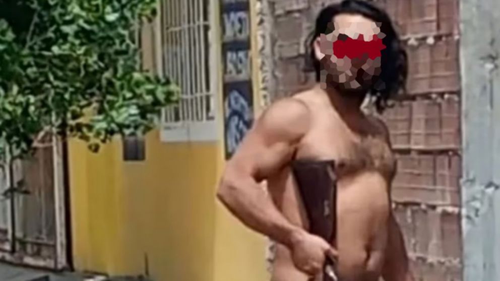 La víctima fue filmada por las víctimas.