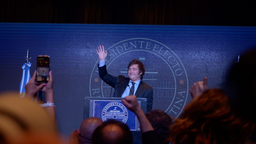 El presidente electo Javier Milei plantea reformas profundas en varias �reas de gobierno. (Cr�nica / Fernando P�rez R�).