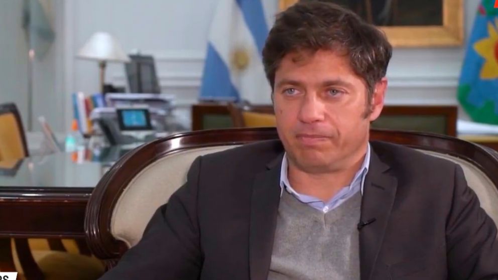 Kicillof manifestó irónico: "Su programa lo tiene presentado como una plataforma electoral".