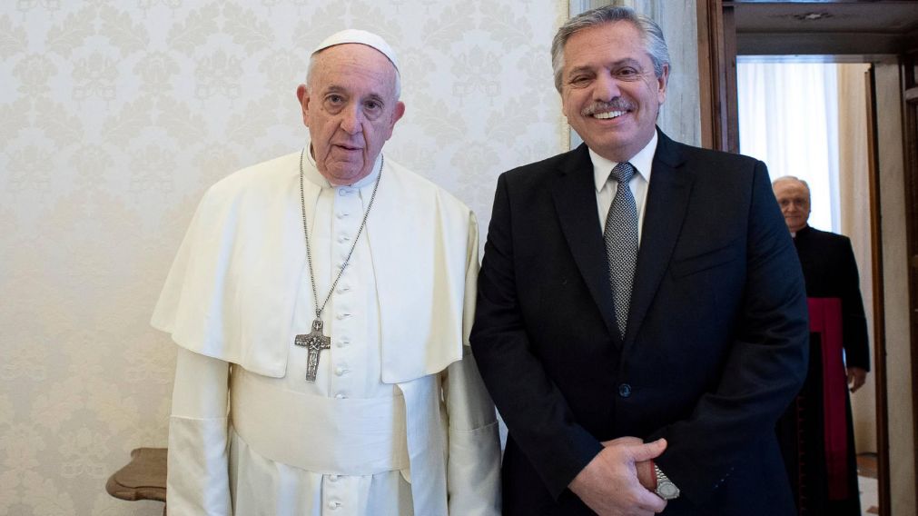 El Papa Francisco va a recibir a Alberto Fernández.