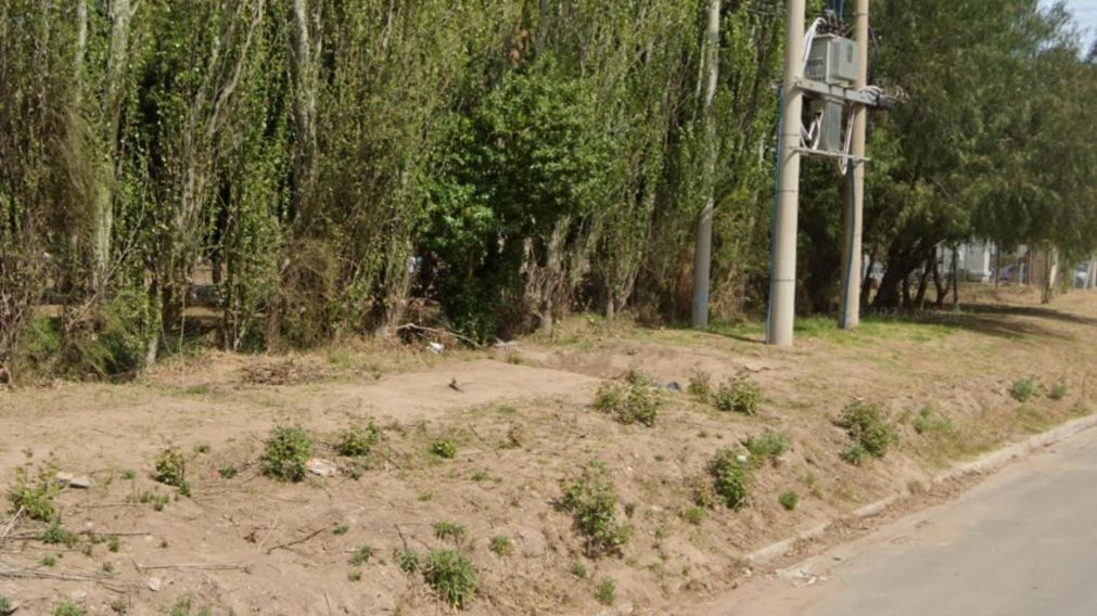 Acá, en esta zona, se produjo el crimen de Eduardo Adrián Alvarez.