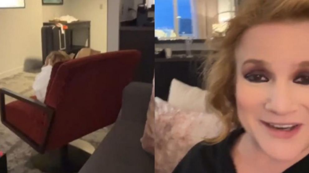 Lucía Galán tuvo una experiencia paranormal en su vivienda (Captura de video).