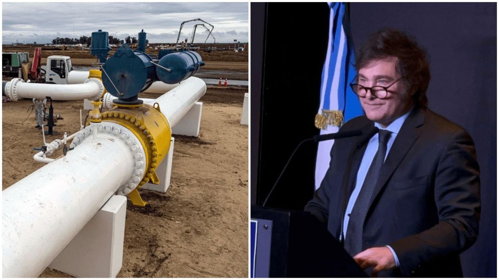 Javier Milei confirmó la paralización de la obra pública y su futuro ministro de Infraestructura cuestionó el gasoducto Néstor Kirchner.
