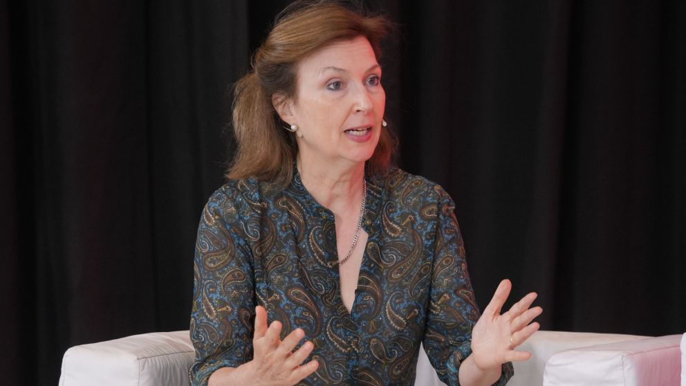 La economista cordobesa mantuvo una reunión con el embajador chino en Argentina.