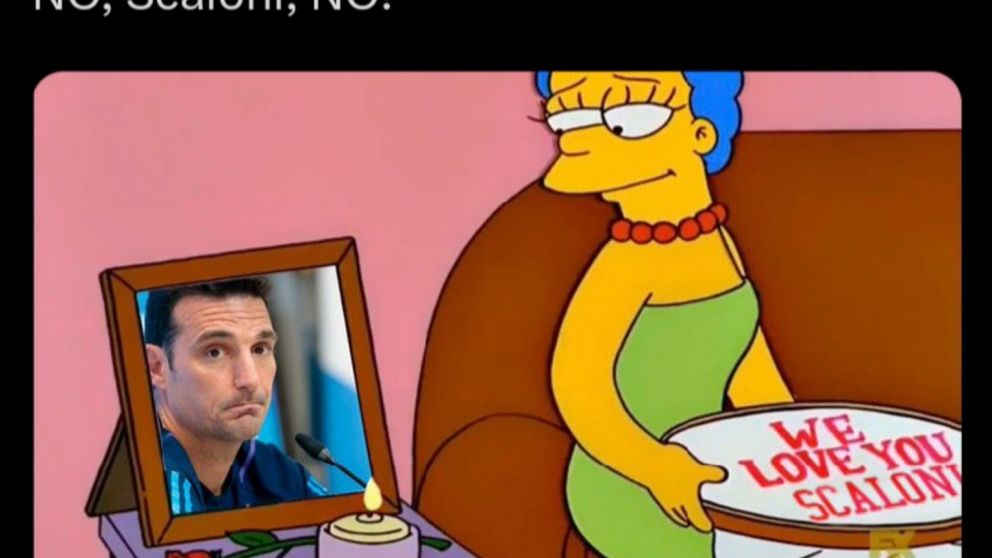 Lionel Scaloni reveló que está en duda su continuidad en la conducción de la Selección Argentina (Imagen redes sociales).