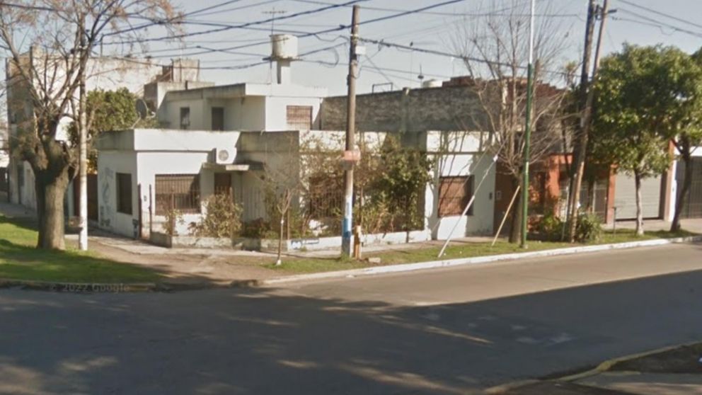 En esta esquina se produjo el intercambio de disparos.
