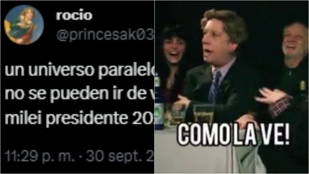 La inquietante predicción de una tuitera que anticipó años atrás el triunfo de Javier Milei: "En un universo paralelo..."