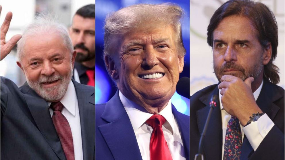 Lula Da Silva, Donald Trump y Luis Lacalle Pou se sumaron a los saludos a Javier Milei.