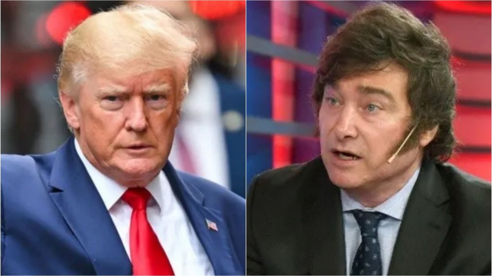 El mensaje de Donald Trump para Javier Milei luego de que fuera electo como nuevo presidente de la Argentina
