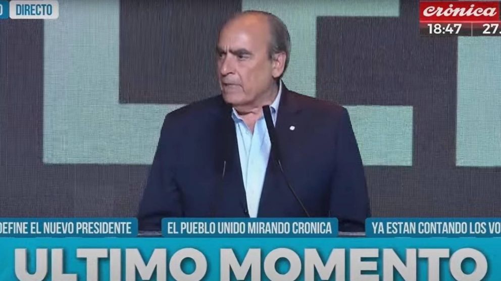 "La elección fue transparente, esperamos con confianza los resultados": Guillermo Francos, asesor de La Libertad Avanza.