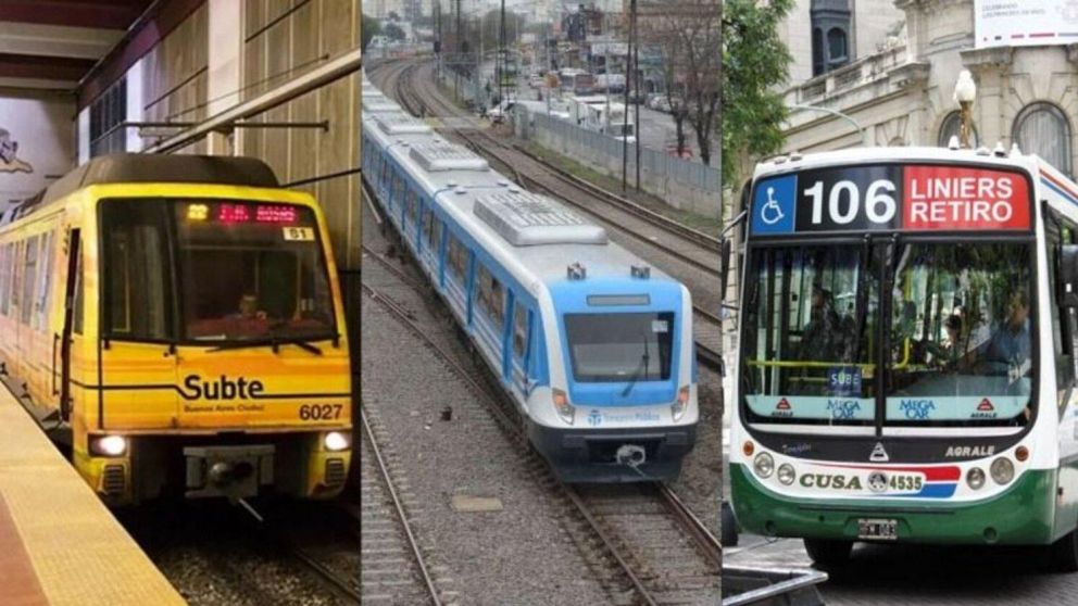 Los subtes, los trenes y los colectivos serán gratuitos durante este domingo de balotaje (Imagen ilustrativa).