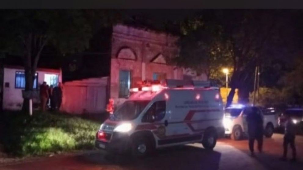 Los nenes ya estaban muertos cuando llegó la ambulancia. Gentileza Diario Curuzú