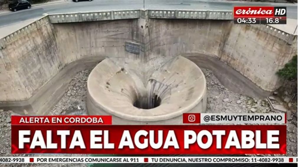 La sequía en Córdoba ya provoca falta de agua potable para los habitantes