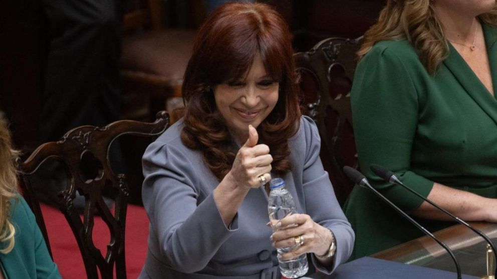 Cristina Kirchner expondrá sobre "La insatisfacción democrática" (Archivo).
