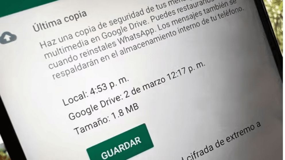 WhatsApp eliminará las copias de seguridad gratis e ilimitadas en Google Drive