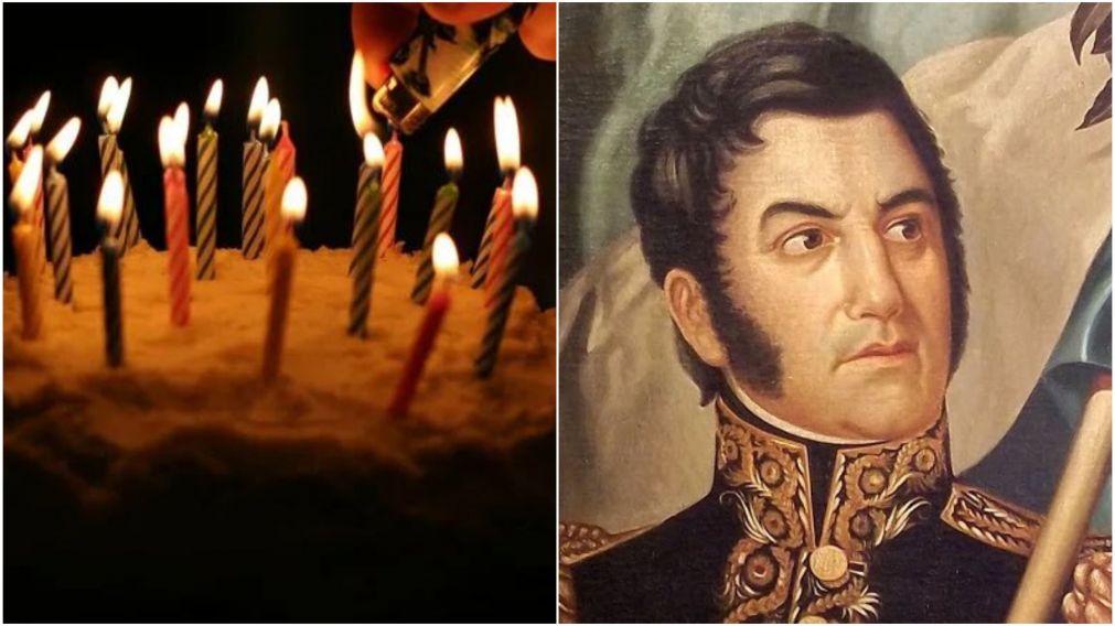Un nene tiene fanatismo por San Martín y los Granaderos y pidió que su cumpleaños número 3 sea con la temática patriótica.