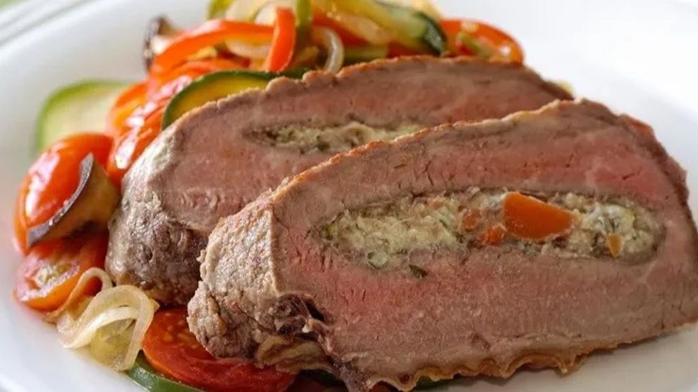 Receta de tapa de asado rellena, para chuparse los dedos. (Imagen ilustrativa)