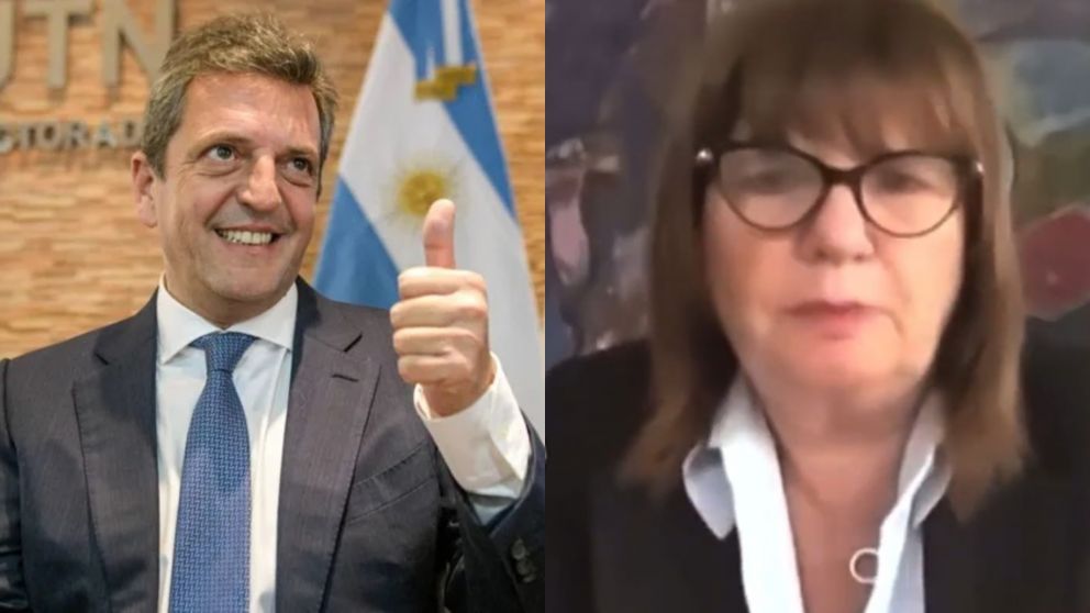 El "centro" más inesperado: el elogio de Patricia Bullrich a Sergio Massa.