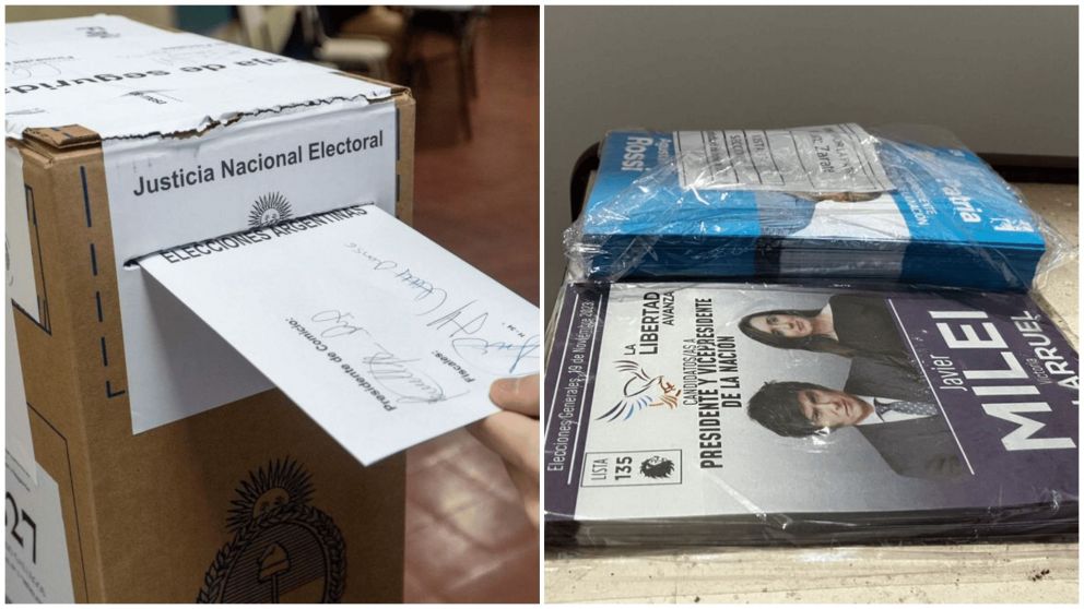 El reclamo de la Justicia Electoral sobre las boletas de Javier Milei para el balotaje generó polémica.