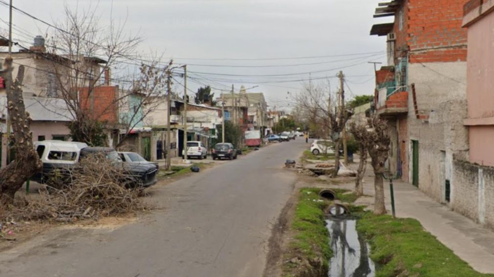 En este barrio ocurrió el crimen de Fernando Belozo (Google Street View).