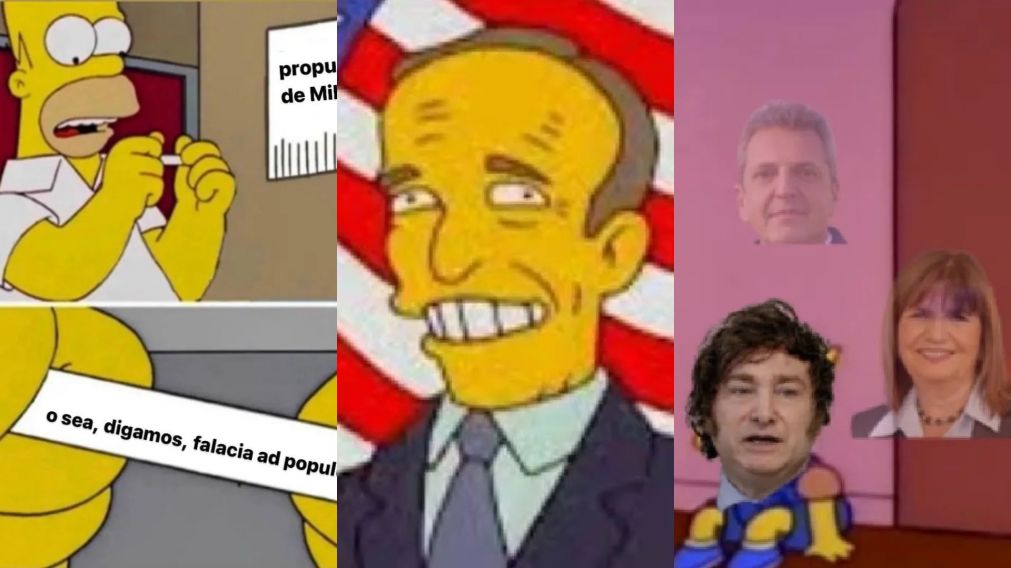 La pasant�a de Milei en el Central y el "por s� o por no" de Massa se llevaron los mejores memes.