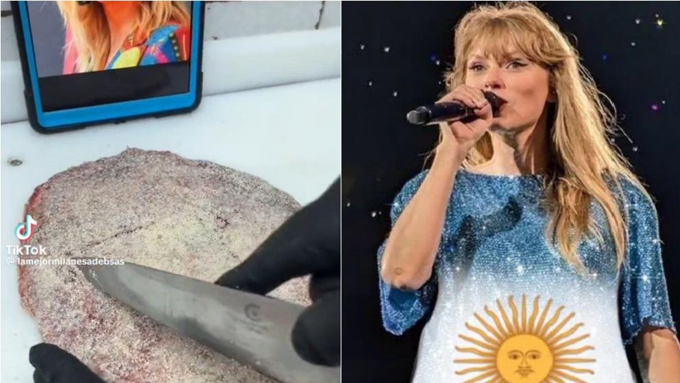 Furor por la "Taylornesa", la milanesa de Taylor Swift que sale con fritas.