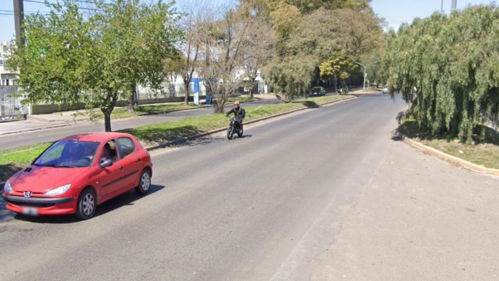 Acá, en esta zona del conurbano, se produjo el enfrentamiento a disparos.