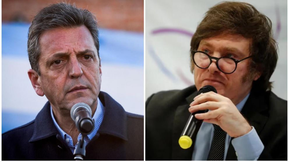 Sergio Massa cuestionó a Javier Milei.