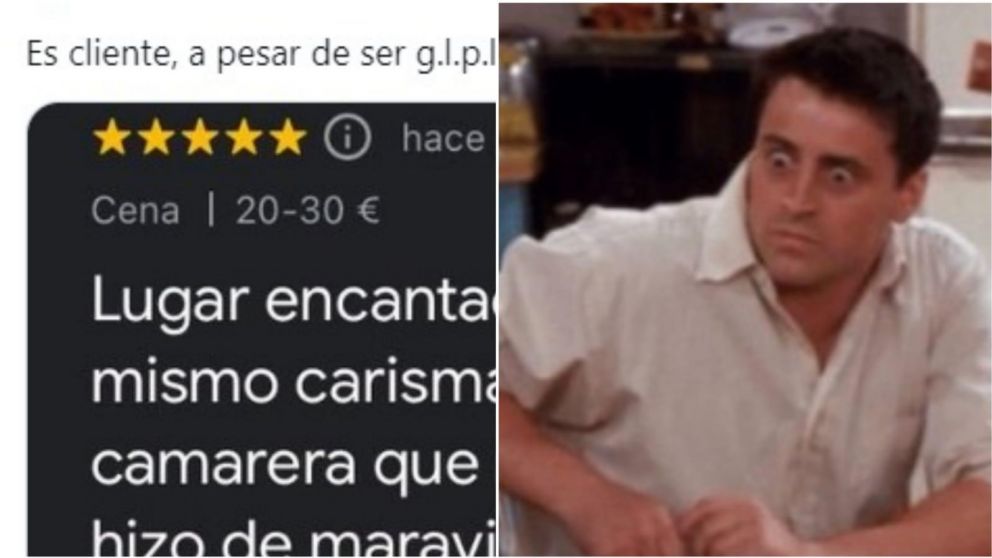 La reseña llamó la atención de muchos usuarios debido al comentario racista dirigido a la camarera.