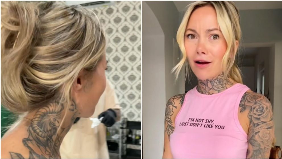 Una mujer se hizo un impresionante tatuaje e impactó por completo a los usuarios de TikTok.
