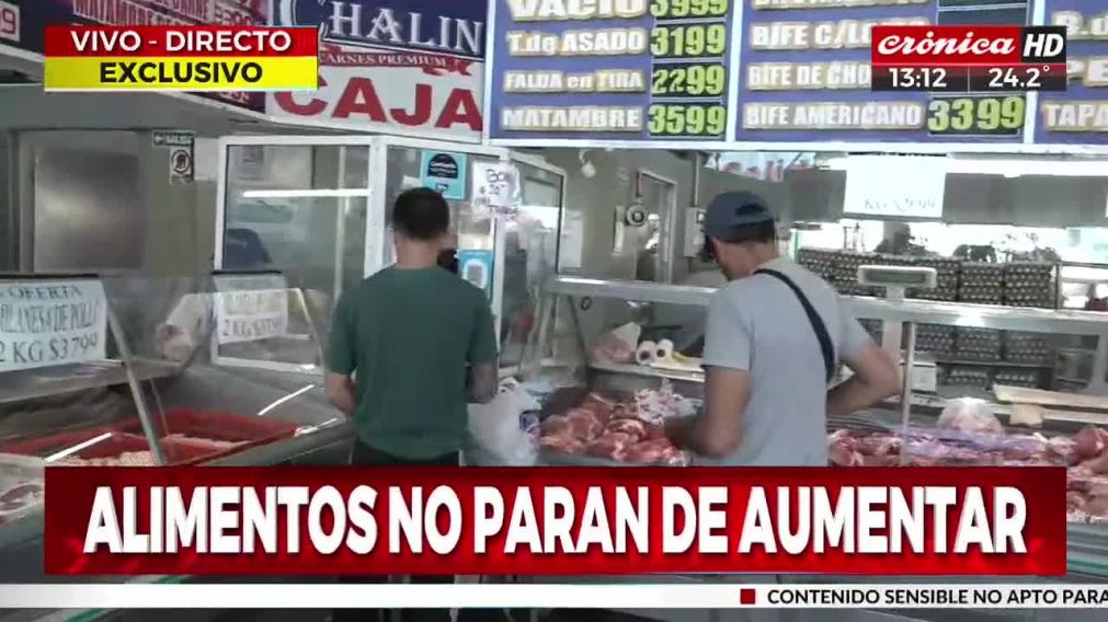 El programa Precios Justos continúa vigente e incluye siete cortes populares de carne vacuna.